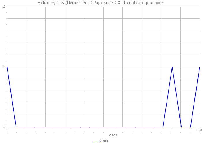 Helmsley N.V. (Netherlands) Page visits 2024 