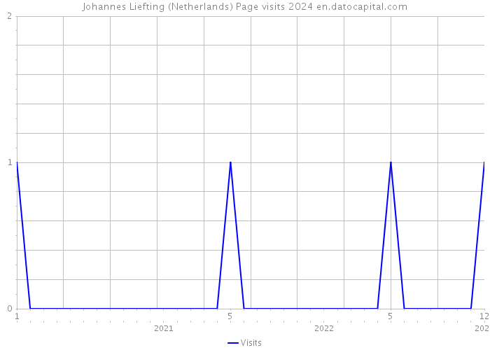 Johannes Liefting (Netherlands) Page visits 2024 