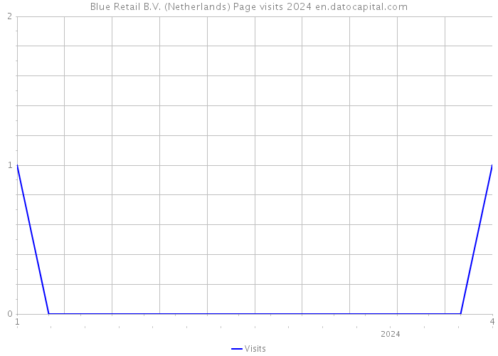 Blue Retail B.V. (Netherlands) Page visits 2024 