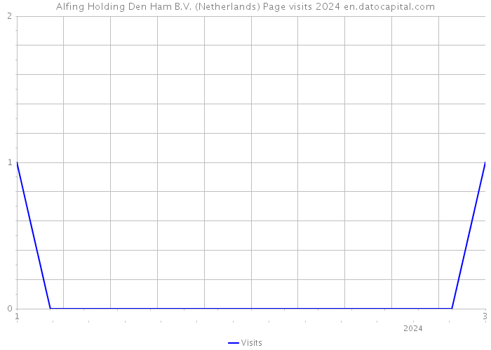 Alfing Holding Den Ham B.V. (Netherlands) Page visits 2024 