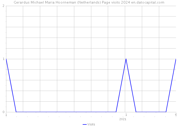 Gerardus Michael Maria Hoorneman (Netherlands) Page visits 2024 