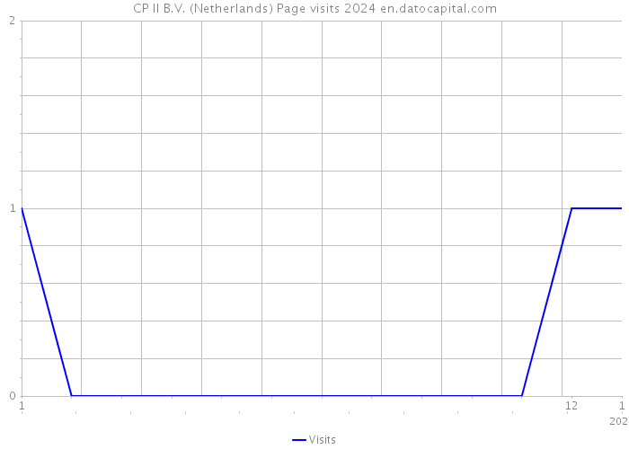 CP II B.V. (Netherlands) Page visits 2024 