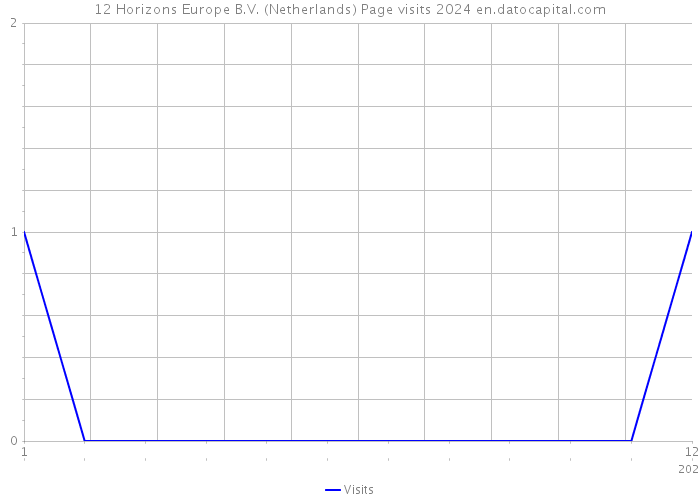 12 Horizons Europe B.V. (Netherlands) Page visits 2024 