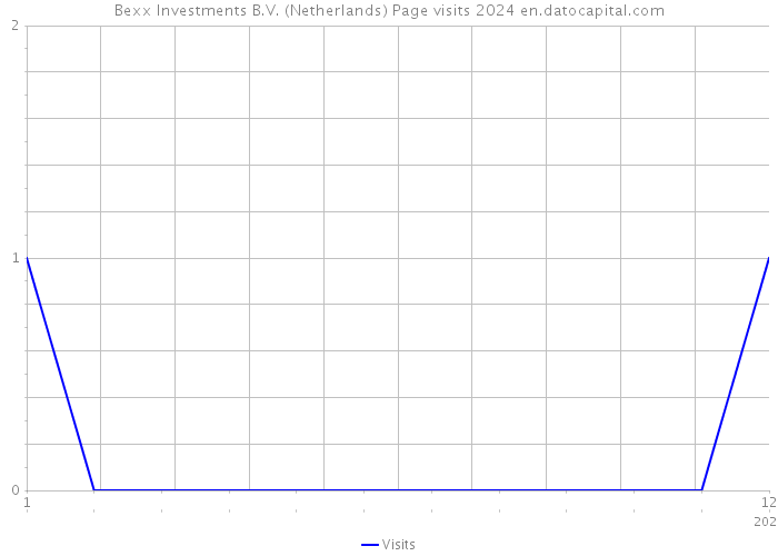 Bexx Investments B.V. (Netherlands) Page visits 2024 