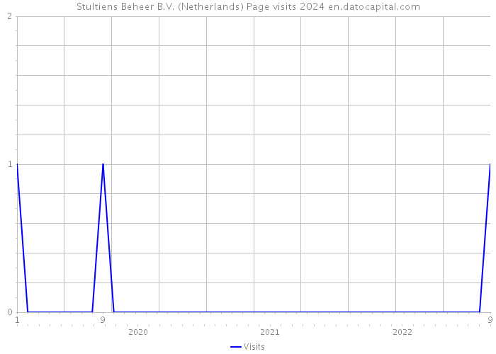 Stultiens Beheer B.V. (Netherlands) Page visits 2024 