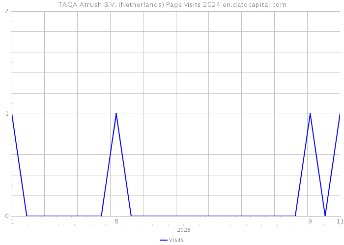 TAQA Atrush B.V. (Netherlands) Page visits 2024 