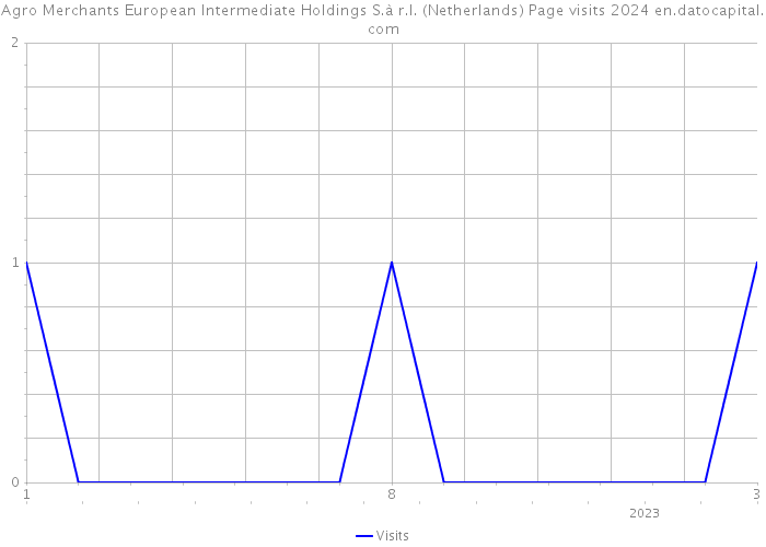 Agro Merchants European Intermediate Holdings S.à r.l. (Netherlands) Page visits 2024 