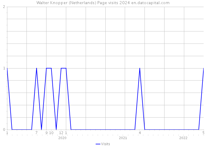 Walter Knopper (Netherlands) Page visits 2024 