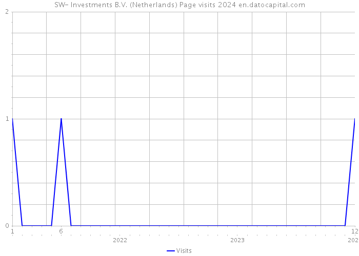 SW- Investments B.V. (Netherlands) Page visits 2024 