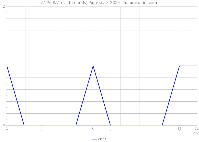 ANPA B.V. (Netherlands) Page visits 2024 