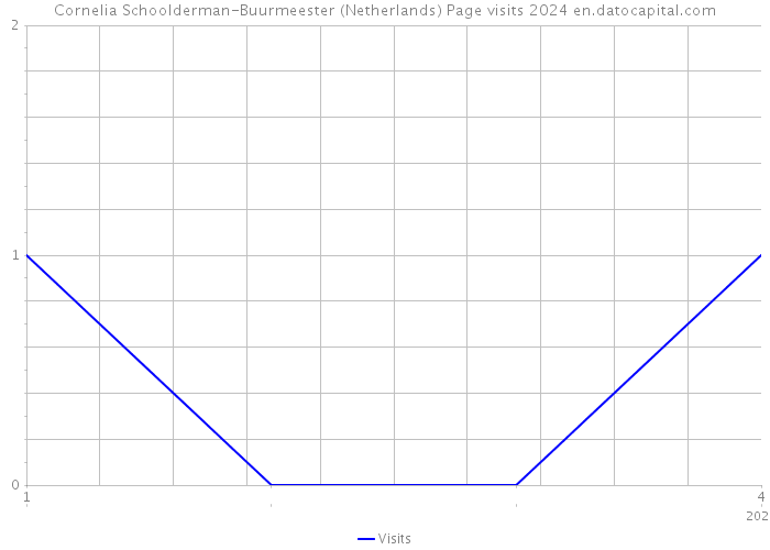 Cornelia Schoolderman-Buurmeester (Netherlands) Page visits 2024 