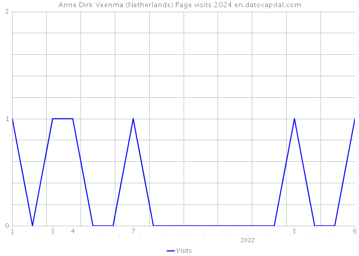 Anne Dirk Veenma (Netherlands) Page visits 2024 