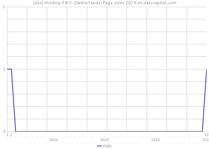 Level Holding II B.V. (Netherlands) Page visits 2024 