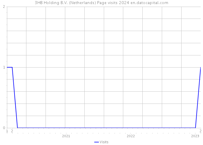3HB Holding B.V. (Netherlands) Page visits 2024 
