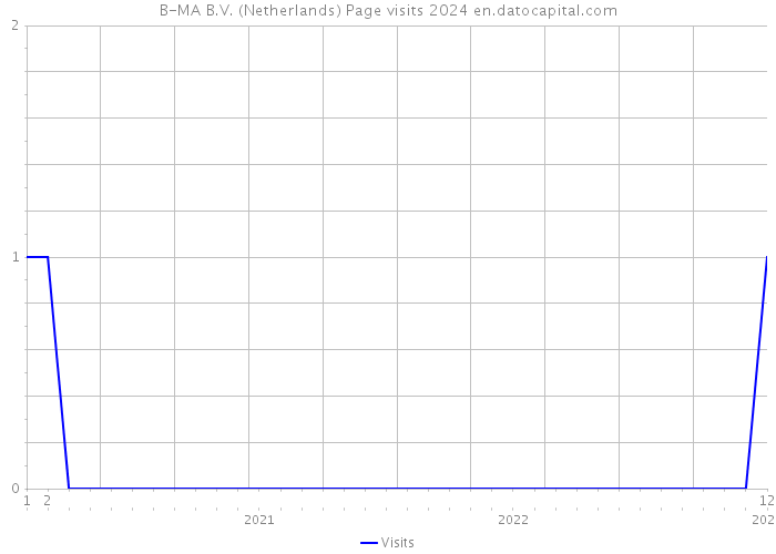 B-MA B.V. (Netherlands) Page visits 2024 