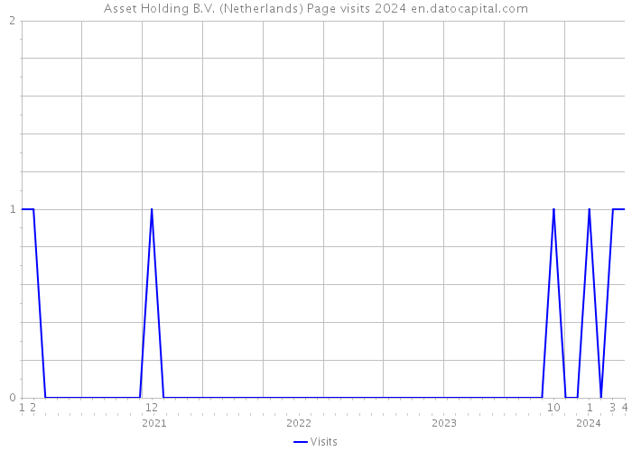 Asset Holding B.V. (Netherlands) Page visits 2024 