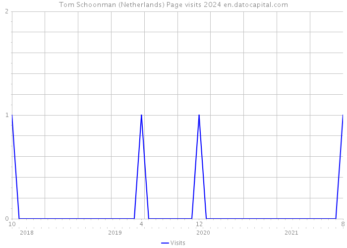 Tom Schoonman (Netherlands) Page visits 2024 