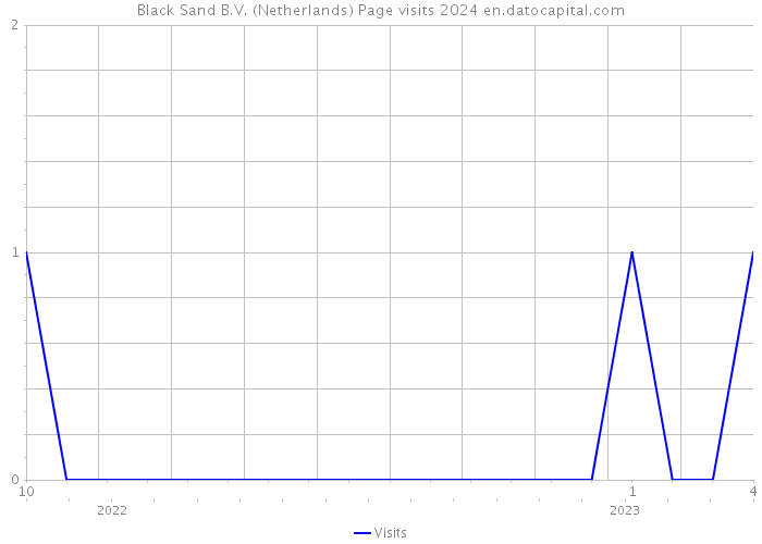 Black Sand B.V. (Netherlands) Page visits 2024 