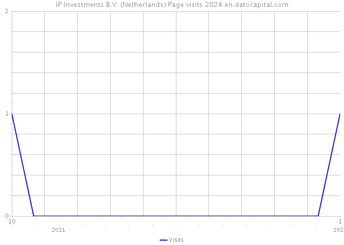 IP Investments B.V. (Netherlands) Page visits 2024 