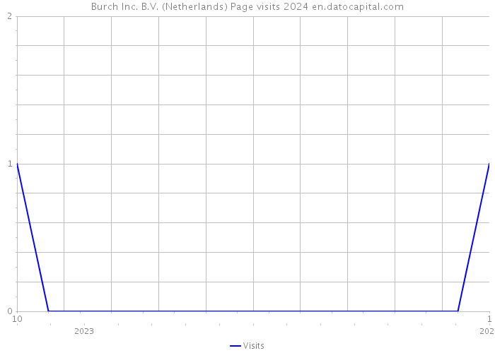 Burch Inc. B.V. (Netherlands) Page visits 2024 