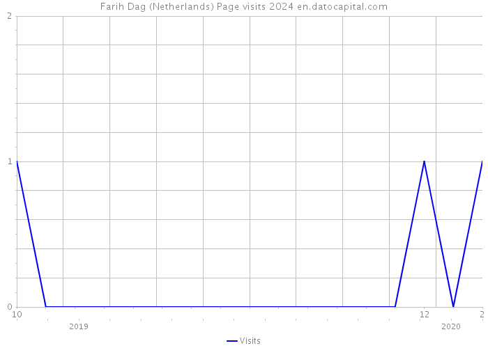Farih Dag (Netherlands) Page visits 2024 