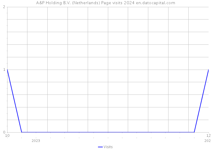 A&P Holding B.V. (Netherlands) Page visits 2024 