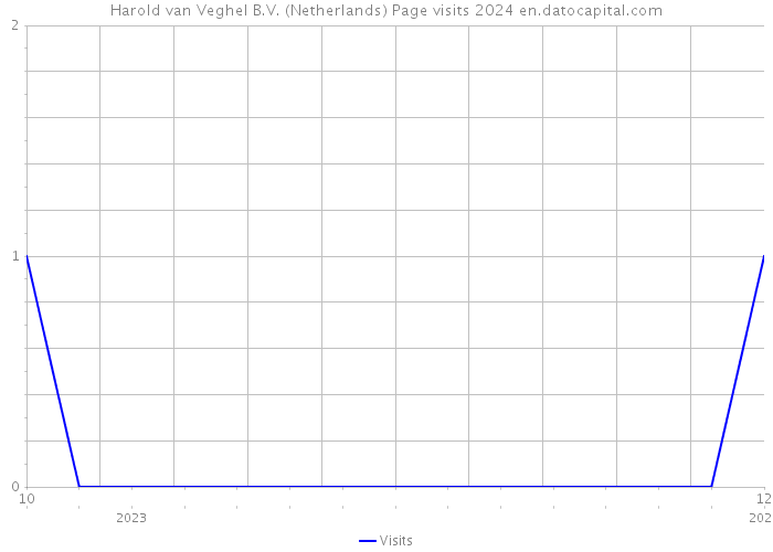 Harold van Veghel B.V. (Netherlands) Page visits 2024 