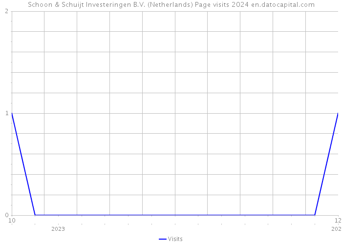 Schoon & Schuijt Investeringen B.V. (Netherlands) Page visits 2024 