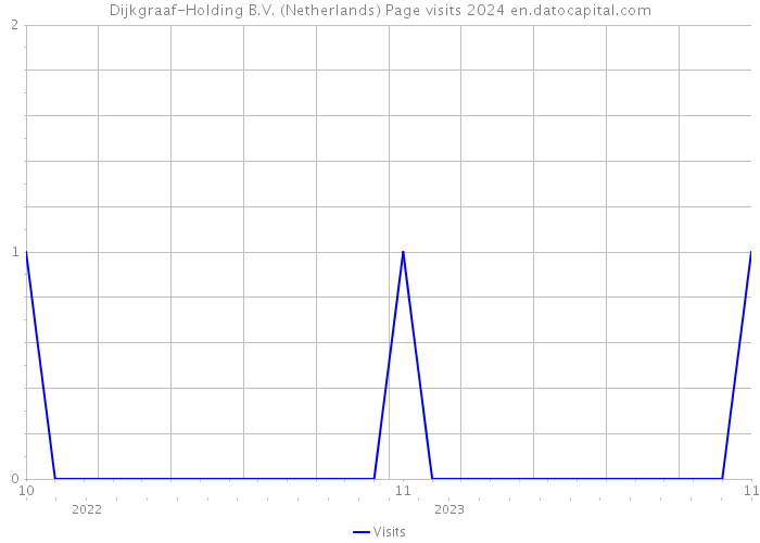 Dijkgraaf-Holding B.V. (Netherlands) Page visits 2024 