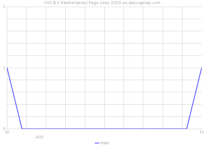 VVG B.V (Netherlands) Page visits 2024 