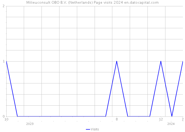 Milieuconsult OBO B.V. (Netherlands) Page visits 2024 