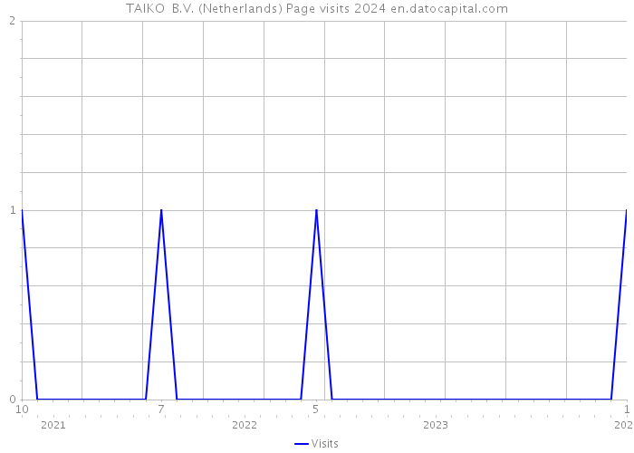 TAIKO+ B.V. (Netherlands) Page visits 2024 