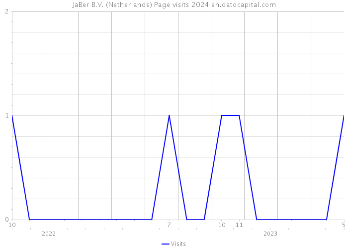 JaBer B.V. (Netherlands) Page visits 2024 