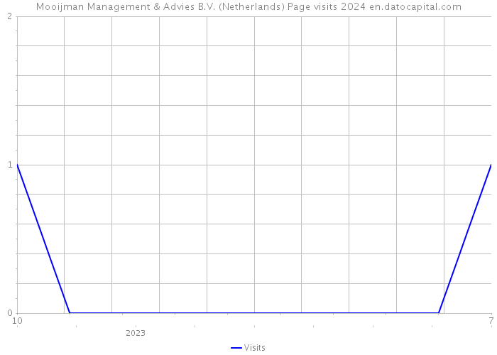Mooijman Management & Advies B.V. (Netherlands) Page visits 2024 