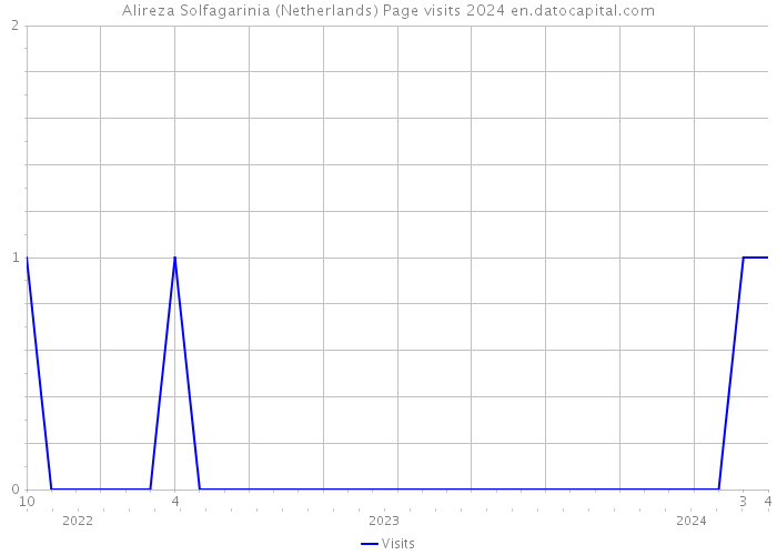 Alireza Solfagarinia (Netherlands) Page visits 2024 