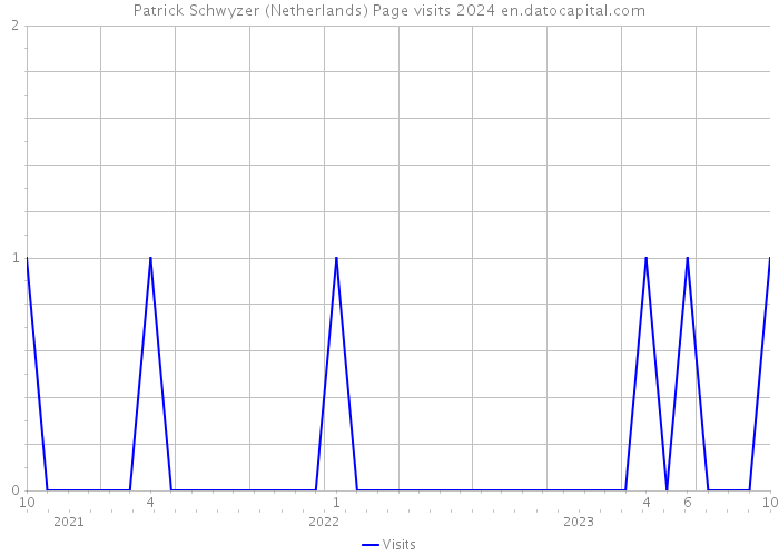 Patrick Schwyzer (Netherlands) Page visits 2024 
