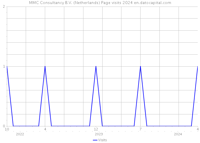 MMC Consultancy B.V. (Netherlands) Page visits 2024 