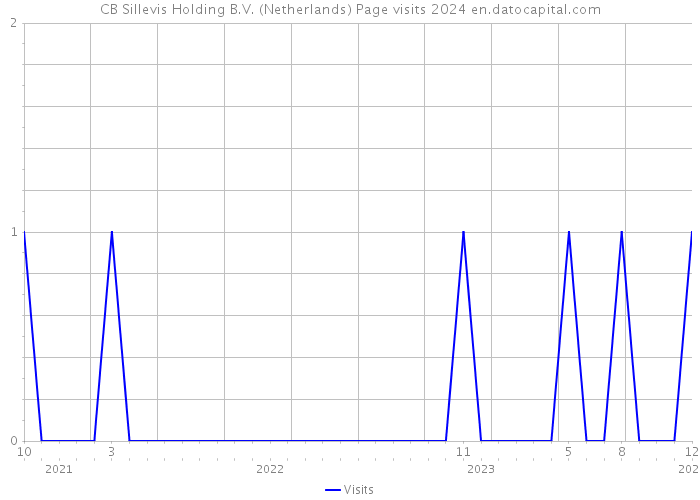 CB Sillevis Holding B.V. (Netherlands) Page visits 2024 