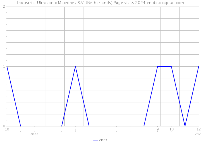 Industrial Ultrasonic Machines B.V. (Netherlands) Page visits 2024 
