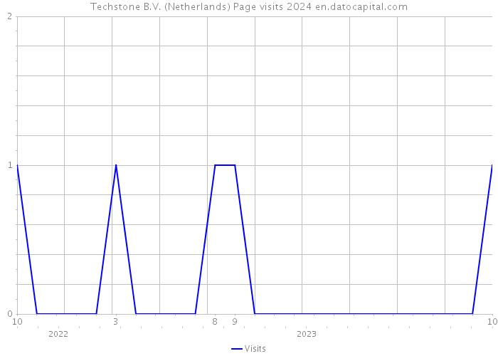 Techstone B.V. (Netherlands) Page visits 2024 