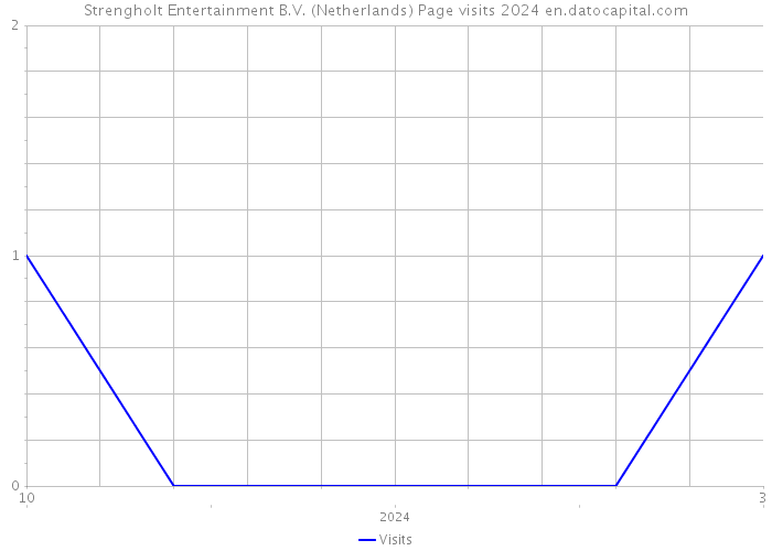 Strengholt Entertainment B.V. (Netherlands) Page visits 2024 