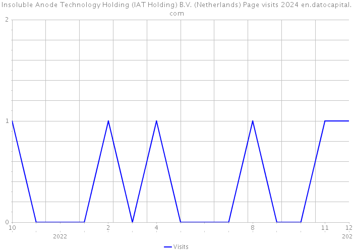 Insoluble Anode Technology Holding (IAT Holding) B.V. (Netherlands) Page visits 2024 