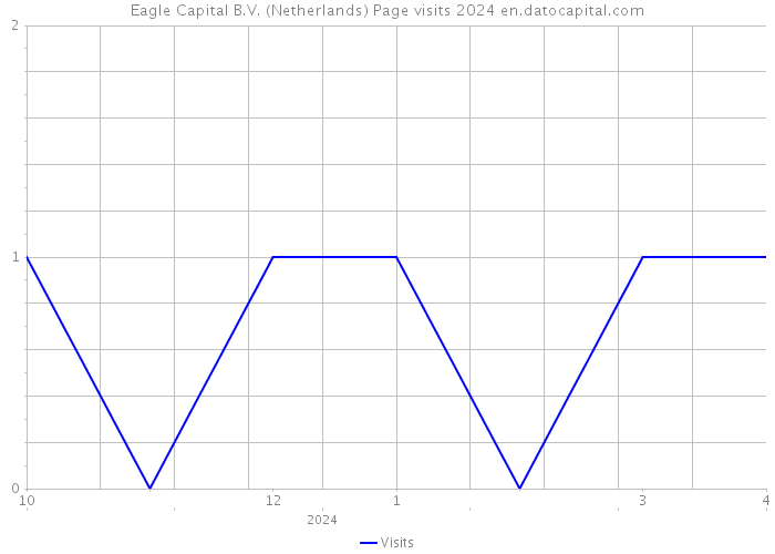 Eagle Capital B.V. (Netherlands) Page visits 2024 