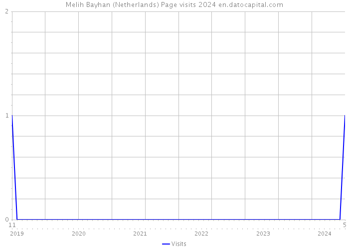 Melih Bayhan (Netherlands) Page visits 2024 