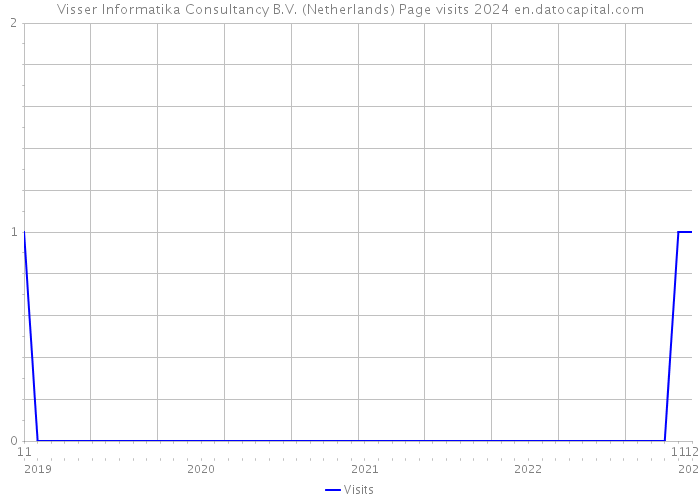 Visser Informatika Consultancy B.V. (Netherlands) Page visits 2024 