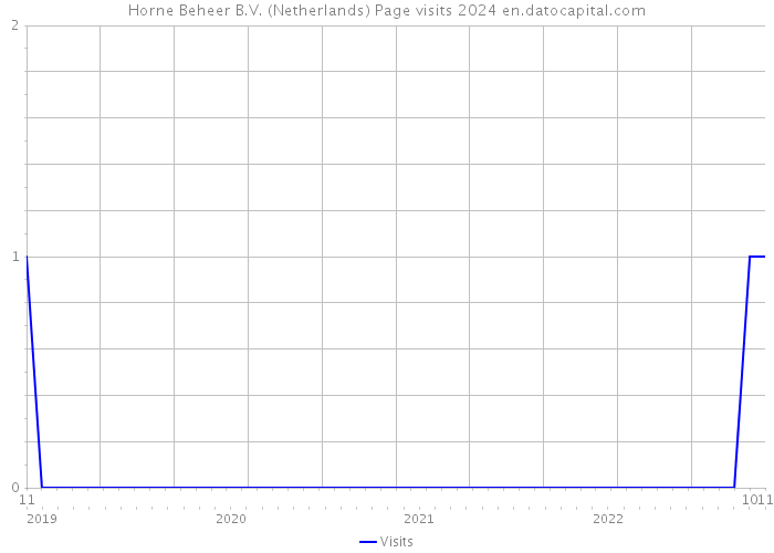 Horne Beheer B.V. (Netherlands) Page visits 2024 