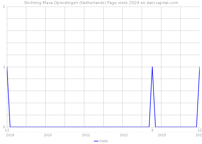 Stichting Mava Opleidingen (Netherlands) Page visits 2024 