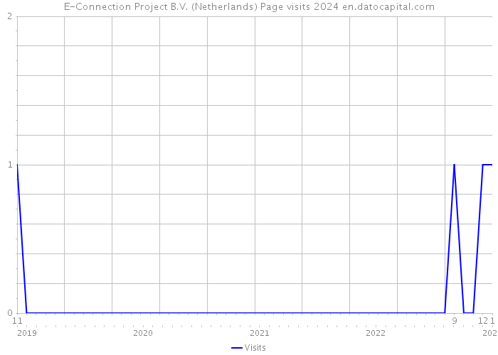 E-Connection Project B.V. (Netherlands) Page visits 2024 
