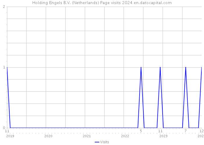 Holding Engels B.V. (Netherlands) Page visits 2024 