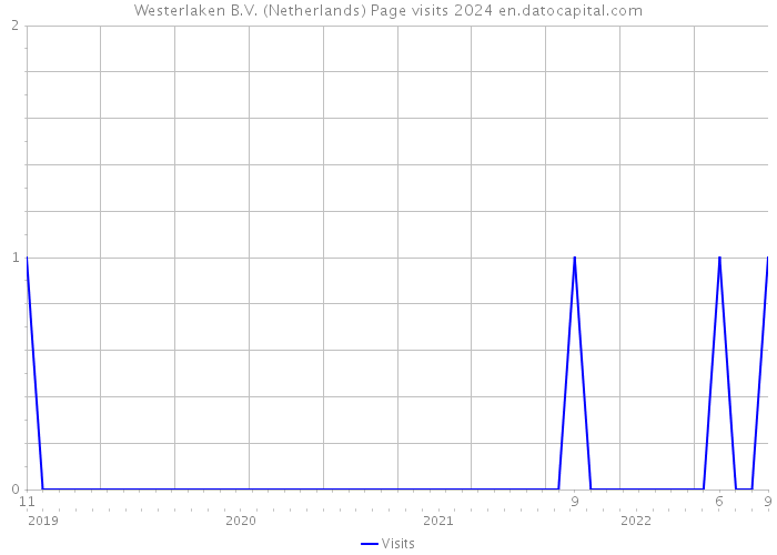 Westerlaken B.V. (Netherlands) Page visits 2024 